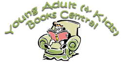 The logo for Young Adult & Kids Books Central featuring a girl reading in a chair
