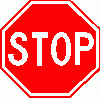 stop sign